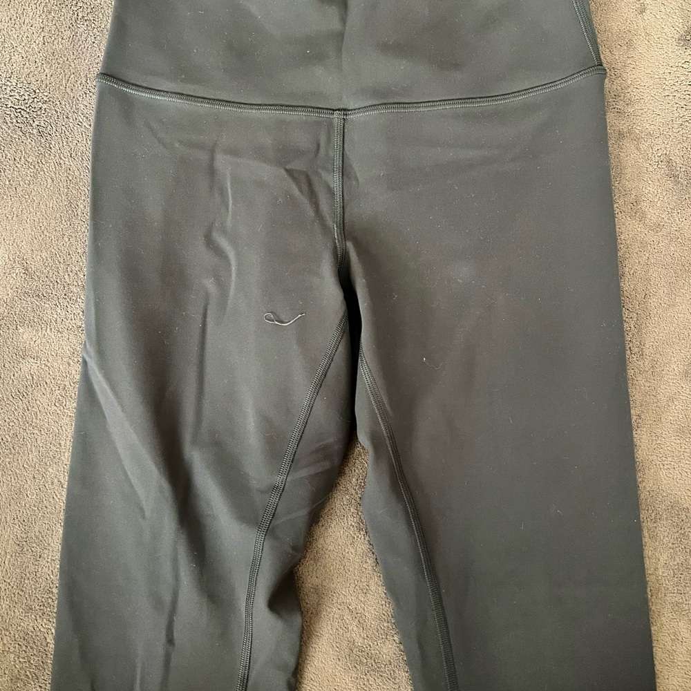 Blue High-Waisted Leggings